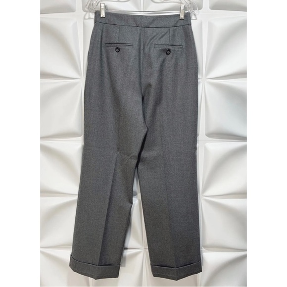 Pendleton Womens Sz 6 Gray 100% Virgin Wool Jacket Blazer Pant Suit 2pc Set USA - Picture 7 of 12